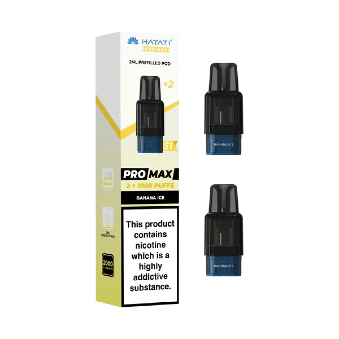 Prefilled Pods For Hayati Pro Max S1