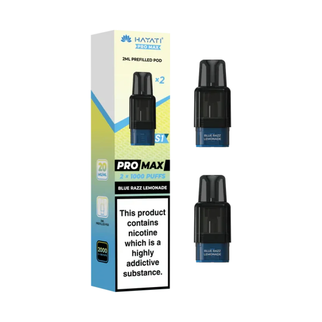 Prefilled Pods For Hayati Pro Max S1
