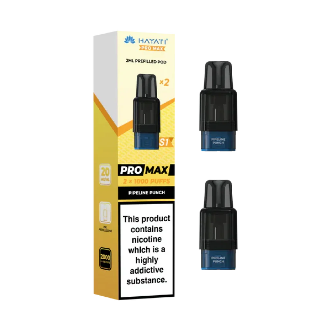 Prefilled Pods For Hayati Pro Max S1