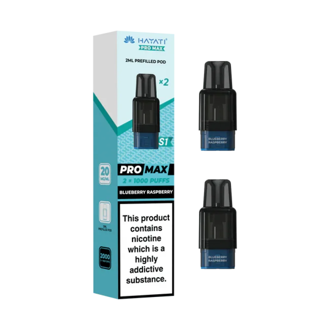 Prefilled Pods For Hayati Pro Max S1