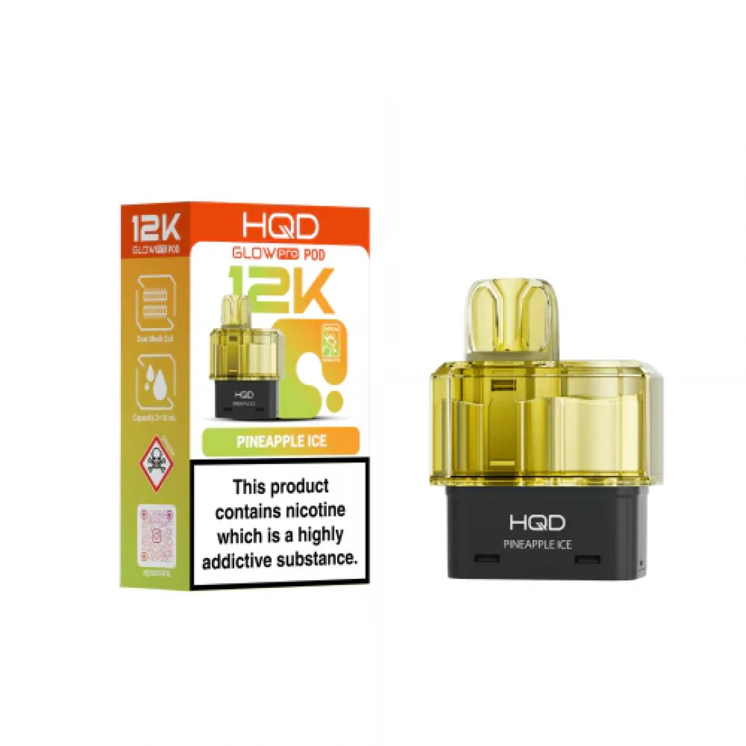 HQD Glow Pro 12K Prefilled Pods