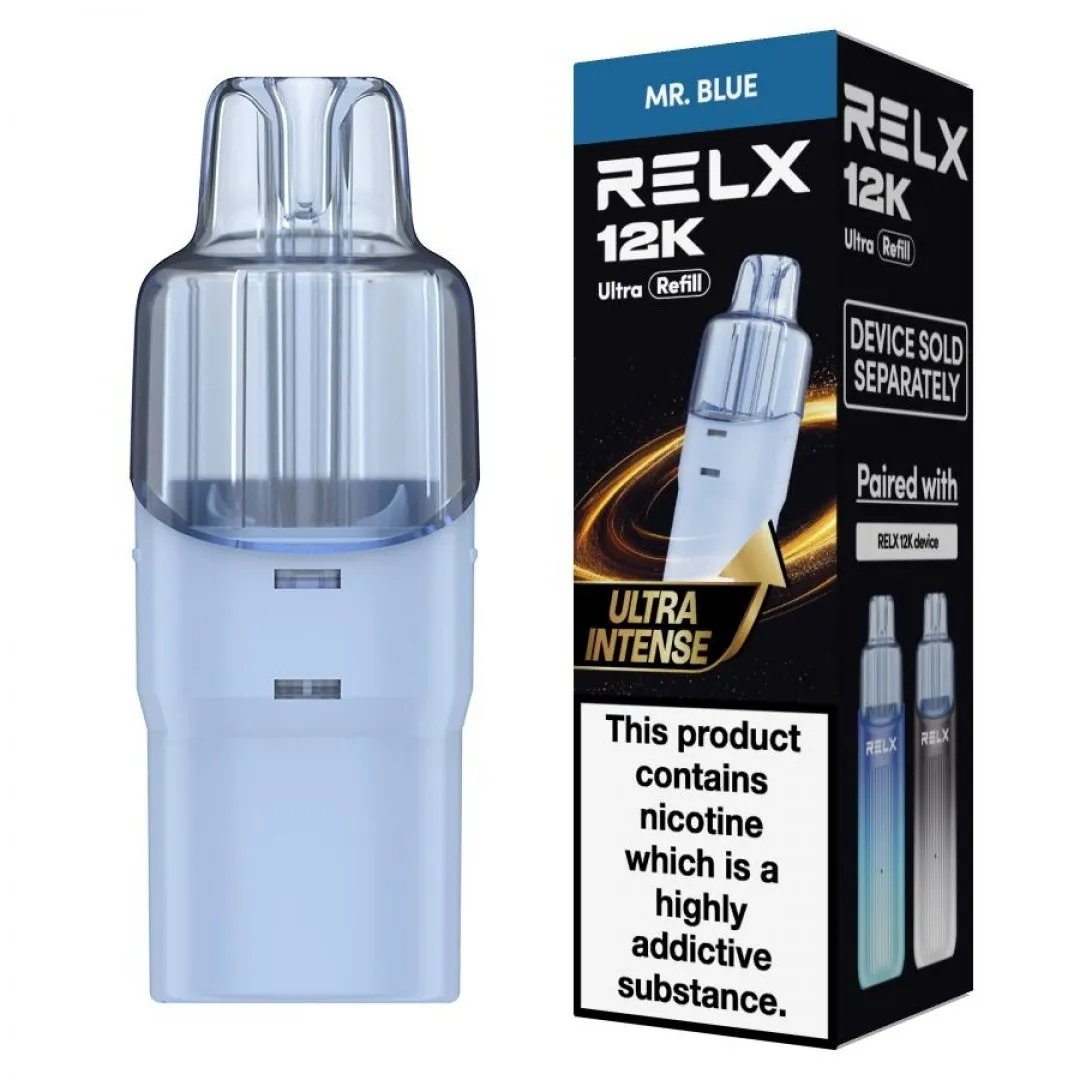 Relx 12k Ultra Prefilled Pods
