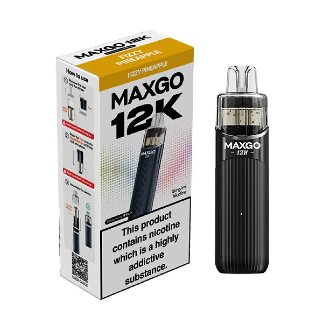 Relx Maxgo 12K Puffs Prefilled Vape Kit