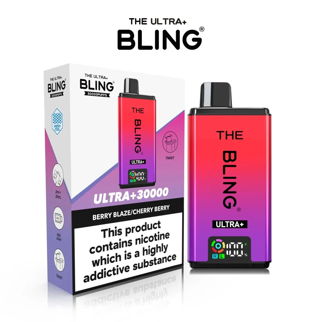 The Crystal Bling Ultra Plus 30k Prefilled Vape Kit