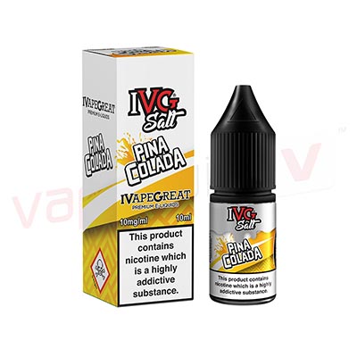 Box of 10 IVG-Pina Colada 10ml Nic Salt E-liquid