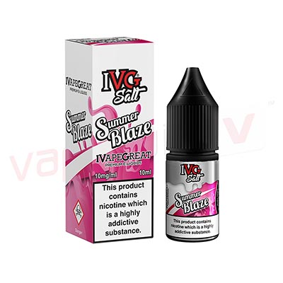 Box of 10 IVG-Summer Blaze 10ml Nic Salt E-liquid