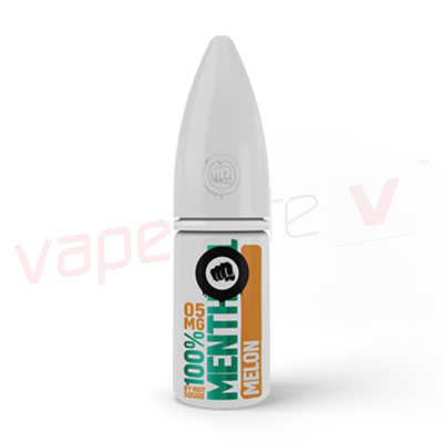 Box of 10 100  Menthol Melon by Riot Salt 10ml E-Liquid