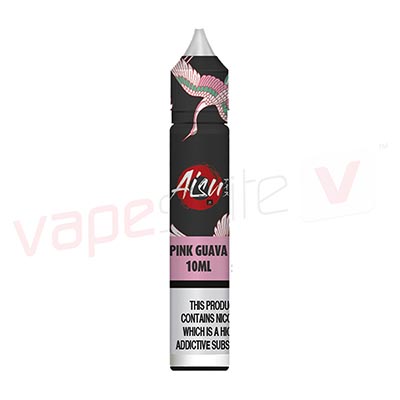 Box of 10 AISU Pink Guava 10ml 50:50 VG/PG E-liquid