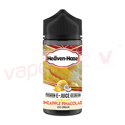 Aloha Mix Pineapple Pinacolada Ice Cream by Heaven Haze 120ml E-Liquid