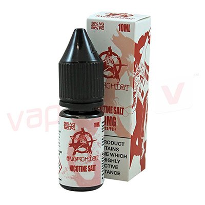 Box of 10 Anarchist White 10ml 50:50 VG/PG E-liquid