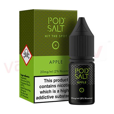 Box of 10 Apple by Pod Salt 10ml E-liquid