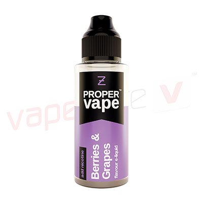 Berries Grapes Proper Vape by Zeus Juice 120ml E-liquid