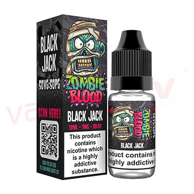 Black Jack by Zombie Blood 10ml E-Liquid