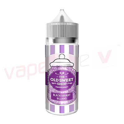 Blackcurrant Billions by The Old Sweet Shop 120ml E-liquid