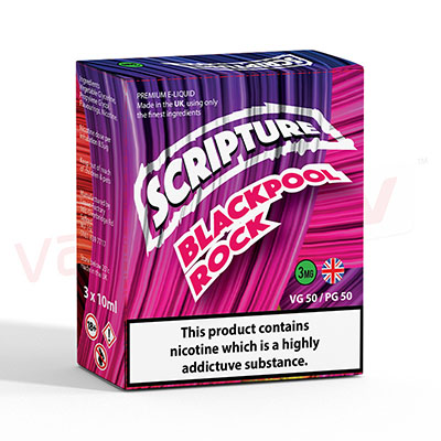 Blackpool Rock by Scripture 10ml E-liquid