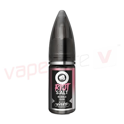 Box of 10 Bubble Gun by Riot Salt 10ml E-Liquid