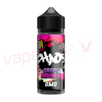 Chaos Grape Mayhem 120ml E-liquid