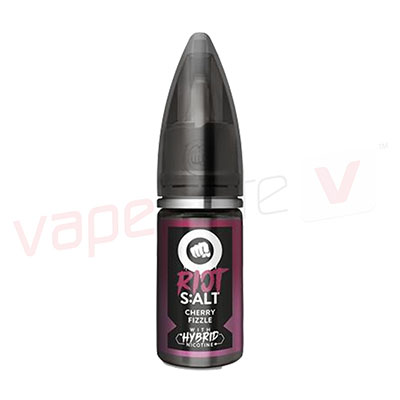 Box of 10 Cherry Fizzle by Riot Salt 10ml E-Liquid