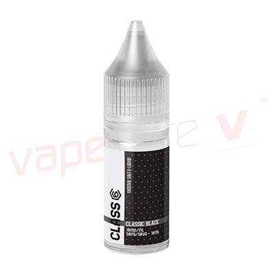 Box of 10 Class6 Classic Black 10ml E-Liquid