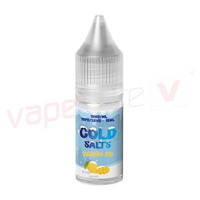 Box of 10 Cold Salts Mango Ice 10ml E-liquids