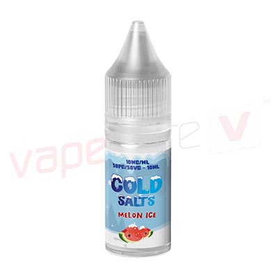 Box of 10 Cold Salts Melon Ice 10ml E-liquids
