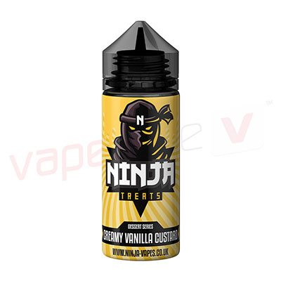 Creamy Vanilla Custard  Dessert Series  by Ninja Treats 120ml E-Liquid