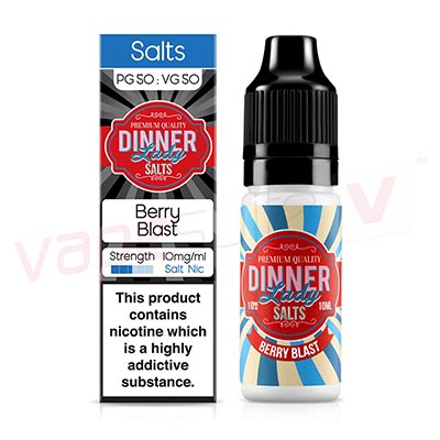 Box of 10 Dinner Lady Berry Blast 10ml E-Liquid