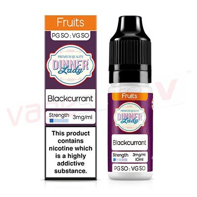 Dinner Lady Blackcurrant 10ml E-Liquid