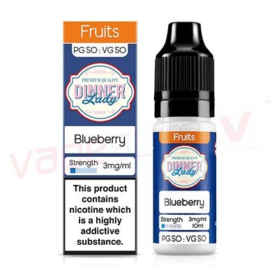 Dinner Lady Blueberry 10ml E-Liquid