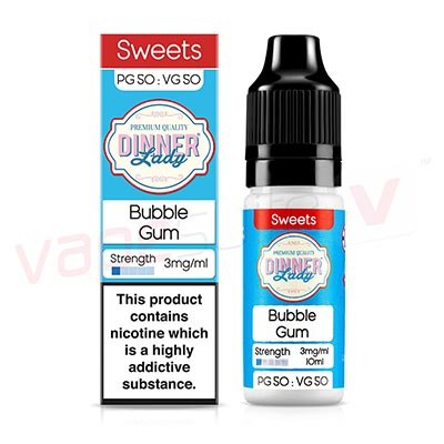 Dinner Lady Bubblegum 10ml 50:50 VG/PG