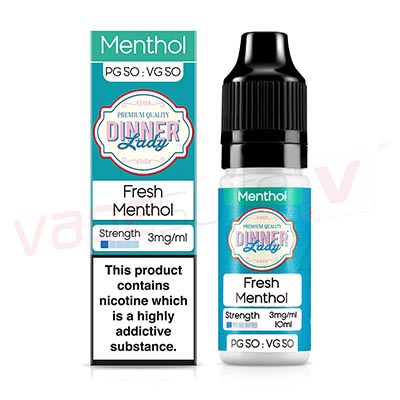 Dinner Lady Fresh Menthol 10ml E-Liquid