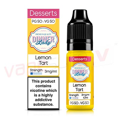 Dinner Lady Lemon Tart 10ml E-Liquid