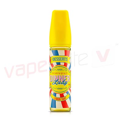 Dinner Lady Lemon Tart 50ml 0mg E-Liquid