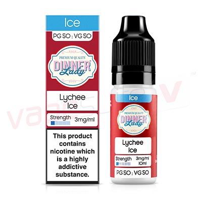 Dinner Lady Lychee Ice 10ml E-Liquid