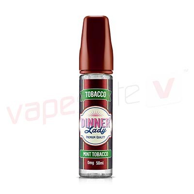 Dinner Lady Mint Tobacco 50ml 0mg E-Liquid