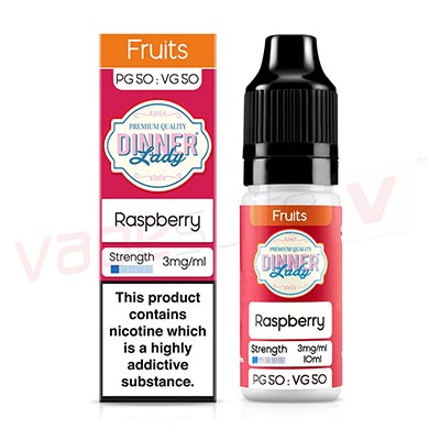Dinner Lady Raspberry 10ml E-Liquid