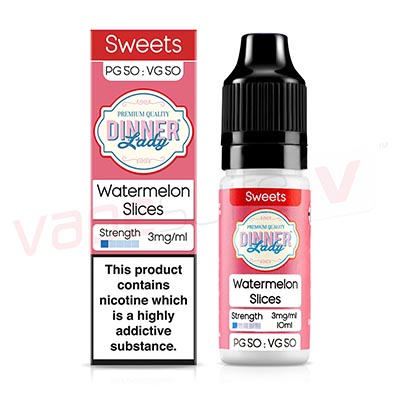 Dinner Lady Watermelon Slices 10ml 50:50 VG/PG