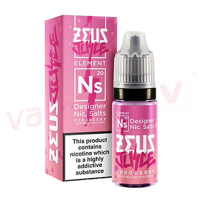 Box of 10 Dodoberry 10ml 50:50 VG/PG E-liquid