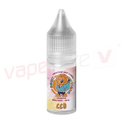 Box of 10 Donut Dudes Caramel Custard Donut 10ml E-Liquid