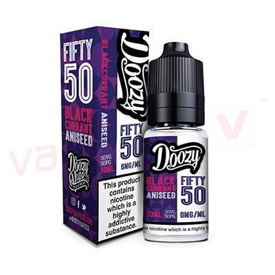 Doozy Vapes Blackcurrant Aniseed 10ml E-liquid