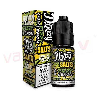 Box of 10 Doozy Vapes Fizzy Lemon 10ml E-liquid