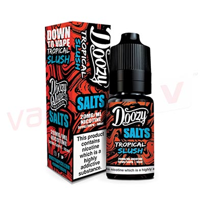 Box of 10 Doozy Vapes Tropical Slush 10ml E-liquid