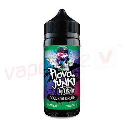 Flava Junki Cool Kiwi & Plum 120ml E-liquid