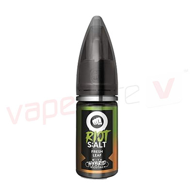 Box of 10 Fresh Leaf by Riot Salt 10ml E-Liquid