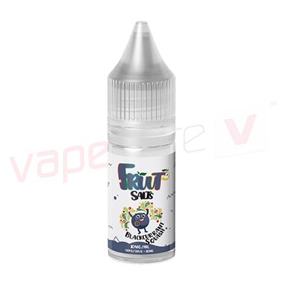 Box of 10 Fruut Salts Blackcurrant Squash 10ml E-liquids