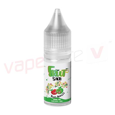 Box of 10 Fruut Salts Two Apples 10ml E-liquids