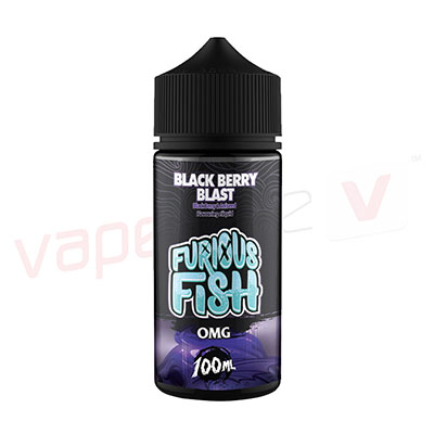 Furious Fish Blackberry Blast 100ml E-liquid