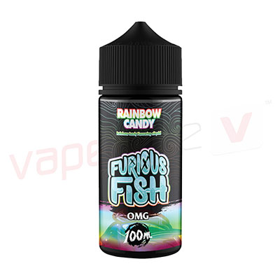 Furious Fish Rainbow Candy 100ml E-liquid