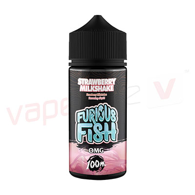 Furious Fish Strawberry Milkshake 100ml E-liquid