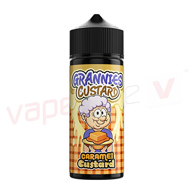 Grannies Custard Caramel Custard 100ml E-liquid